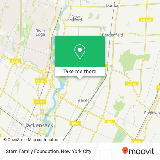 Mapa de Stern Family Foundation