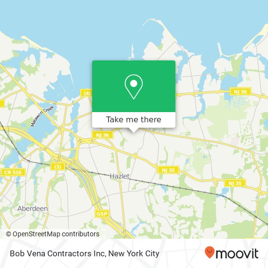 Bob Vena Contractors Inc map