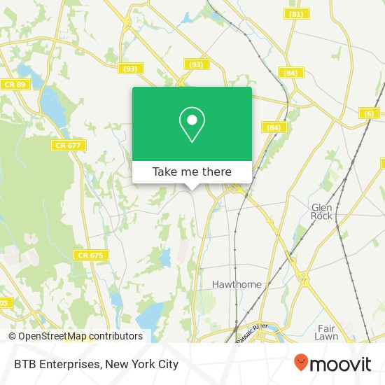 BTB Enterprises map