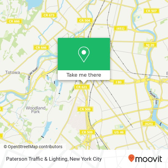 Mapa de Paterson Traffic & Lighting