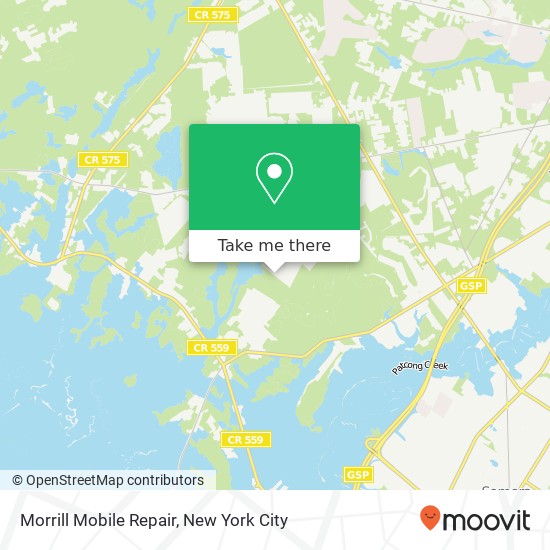 Morrill Mobile Repair map