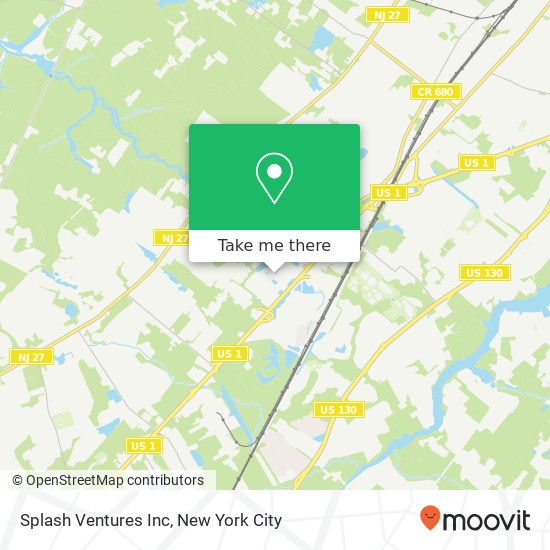 Splash Ventures Inc map