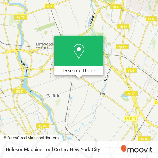 Mapa de Helekor Machine Tool Co Inc
