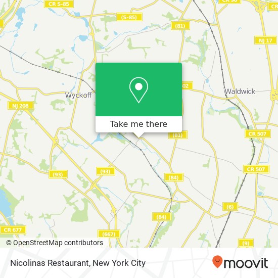 Nicolinas Restaurant map