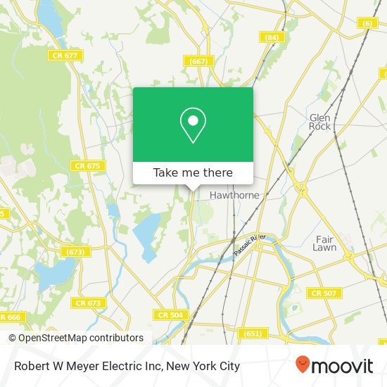 Robert W Meyer Electric Inc map