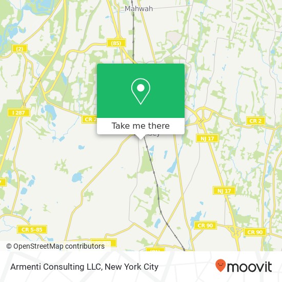 Armenti Consulting LLC map