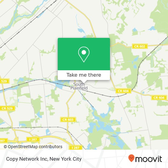 Copy Network Inc map