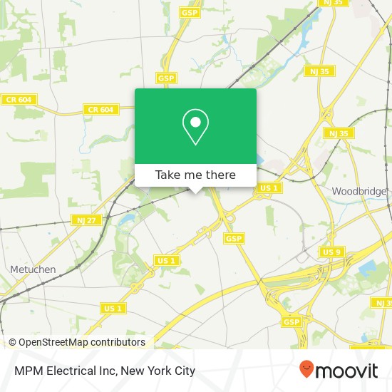 Mapa de MPM Electrical Inc