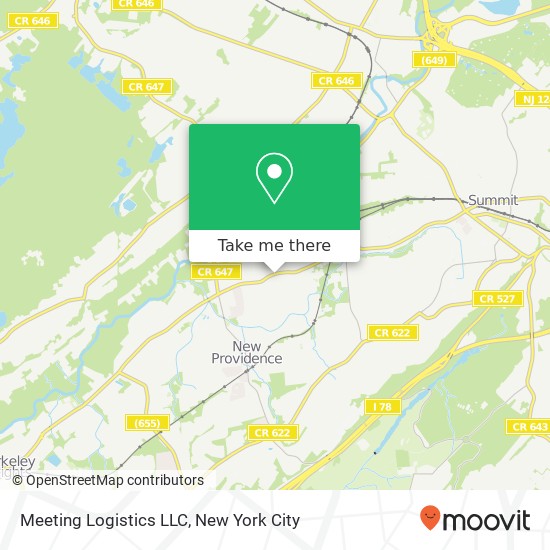 Mapa de Meeting Logistics LLC