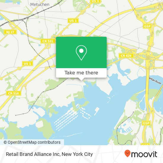 Retail Brand Alliance Inc map