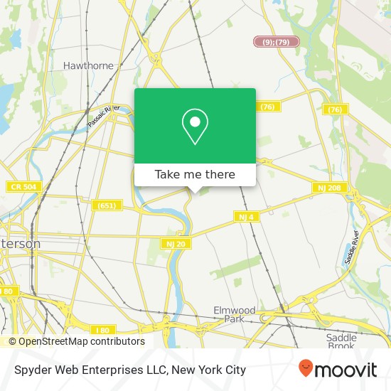 Mapa de Spyder Web Enterprises LLC