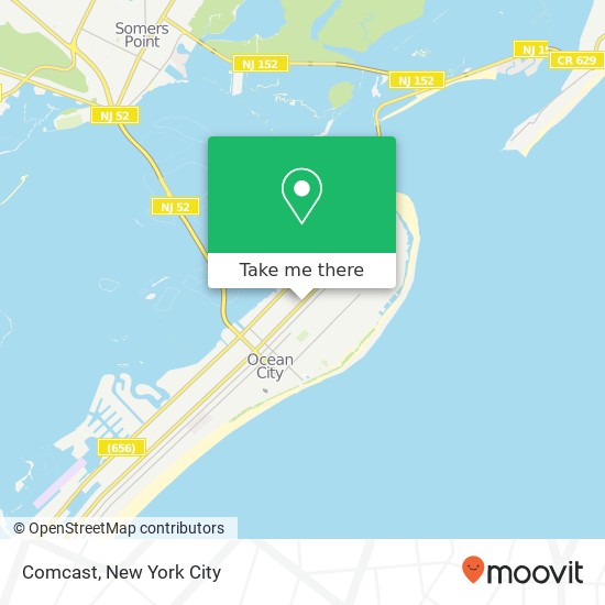 Comcast map