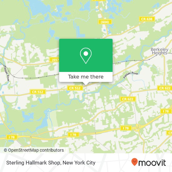 Mapa de Sterling Hallmark Shop