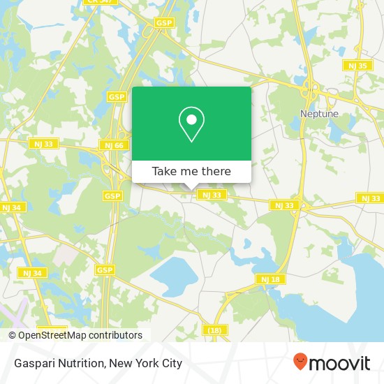 Gaspari Nutrition map
