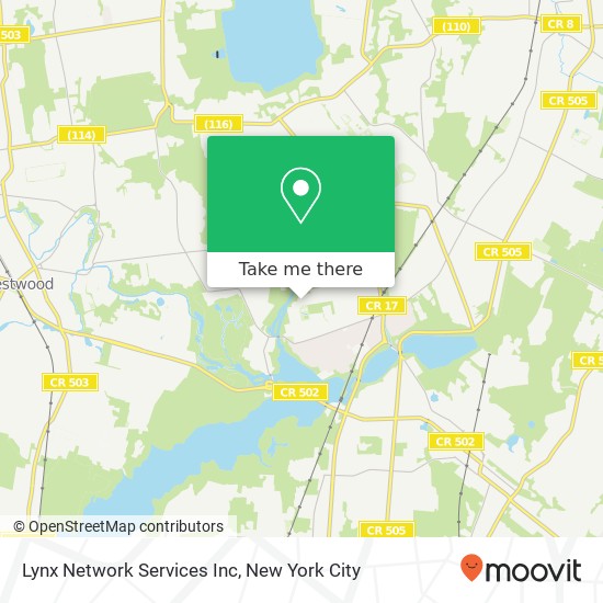 Mapa de Lynx Network Services Inc