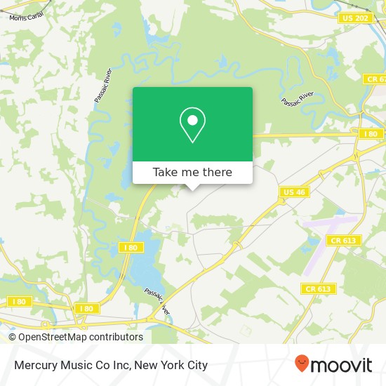 Mapa de Mercury Music Co Inc