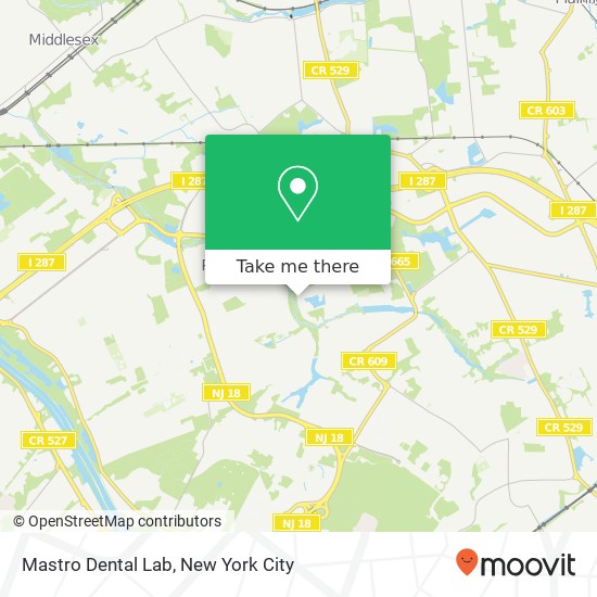 Mapa de Mastro Dental Lab