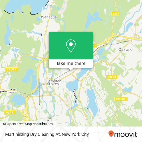 Mapa de Martininzing Dry Cleaning At