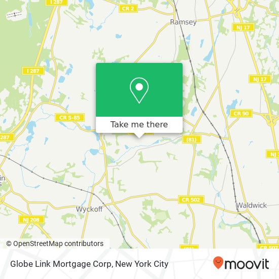 Globe Link Mortgage Corp map