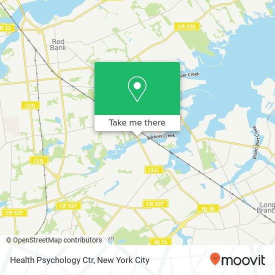 Health Psychology Ctr map