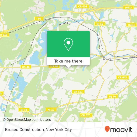 Bruseo Construction map