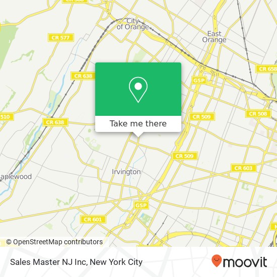 Sales Master NJ Inc map