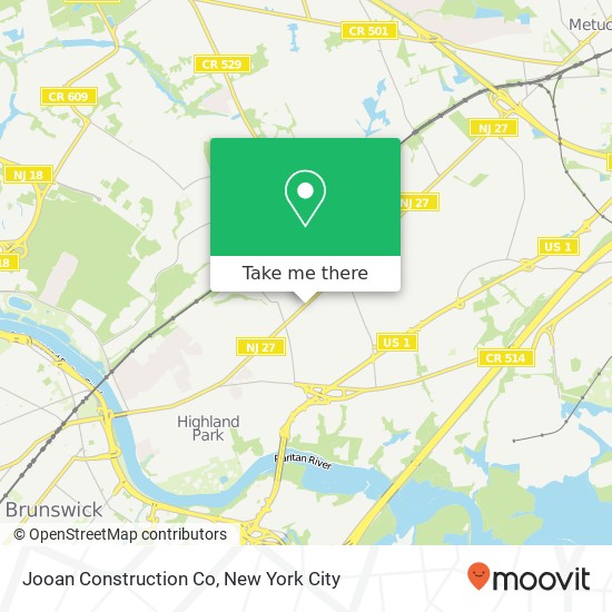Mapa de Jooan Construction Co