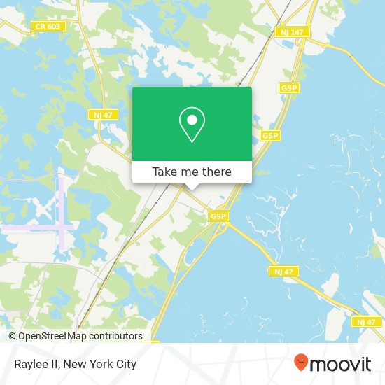 Raylee II map