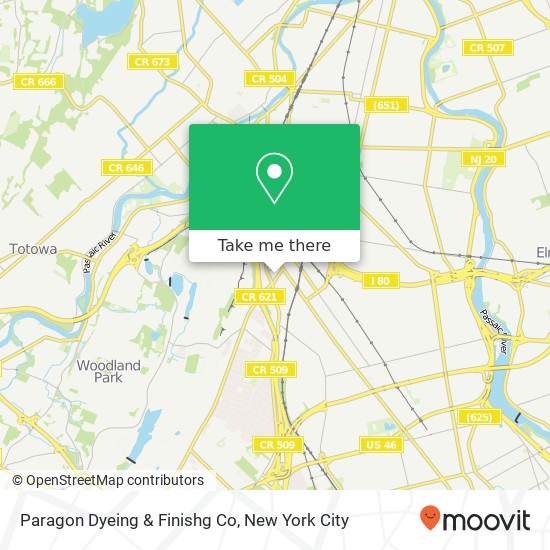 Mapa de Paragon Dyeing & Finishg Co