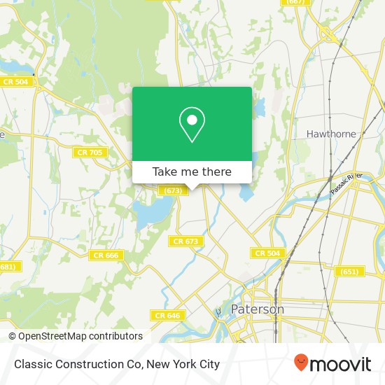 Mapa de Classic Construction Co