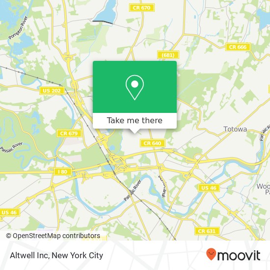 Altwell Inc map