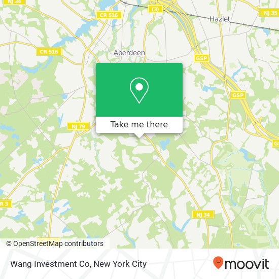 Mapa de Wang Investment Co