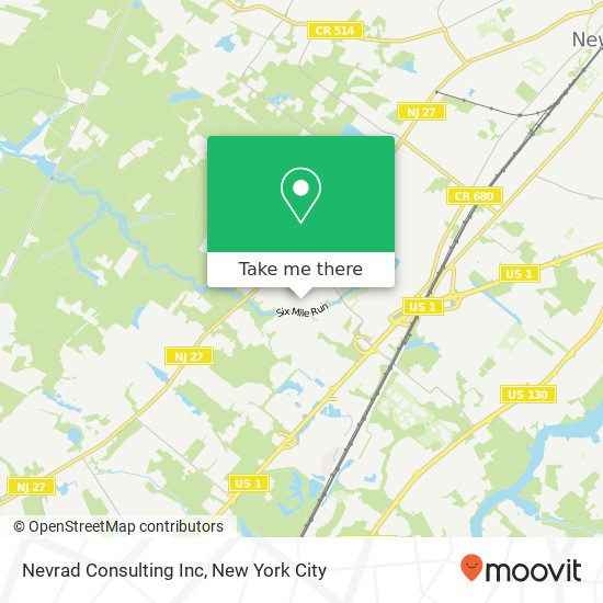 Nevrad Consulting Inc map