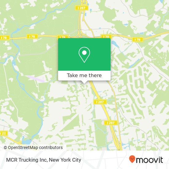 MCR Trucking Inc map