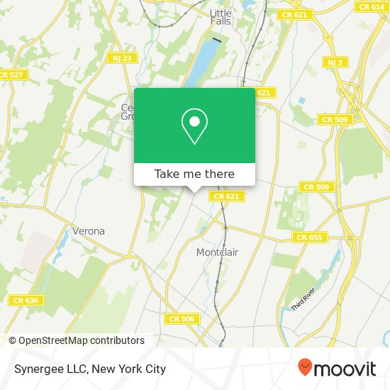 Synergee LLC map