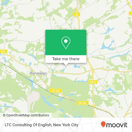 LTC Consulting Of English map