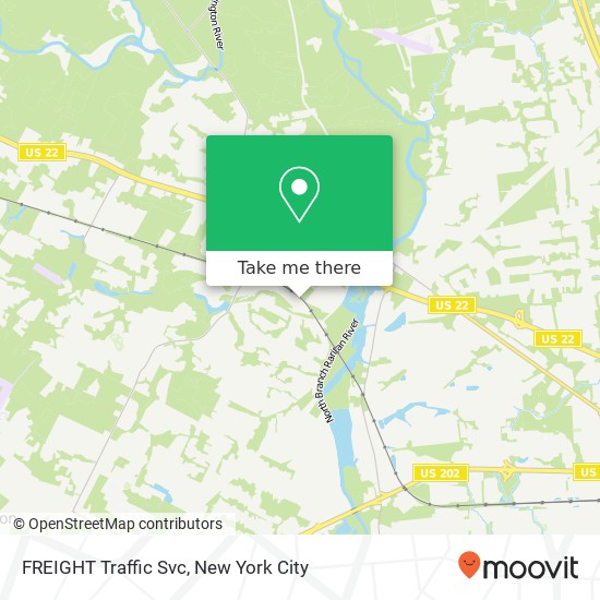 FREIGHT Traffic Svc map