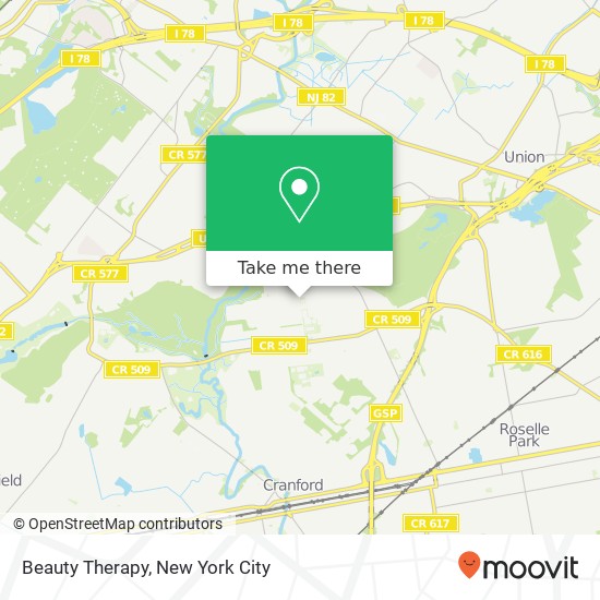 Mapa de Beauty Therapy