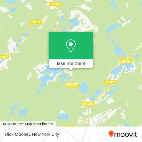 Dick Mooney map