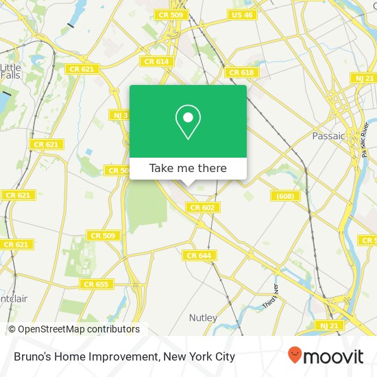 Bruno's Home Improvement map