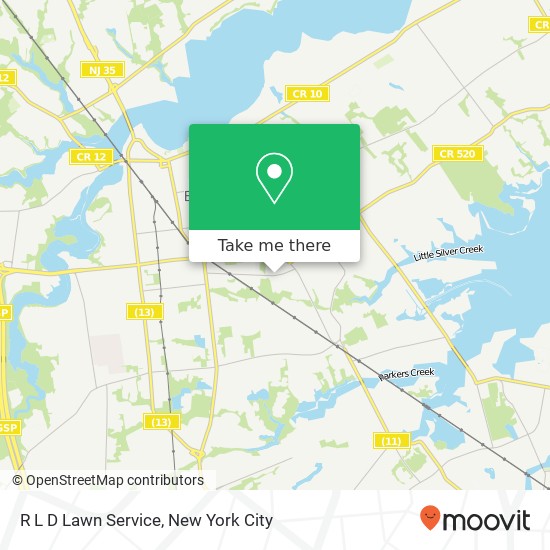 R L D Lawn Service map