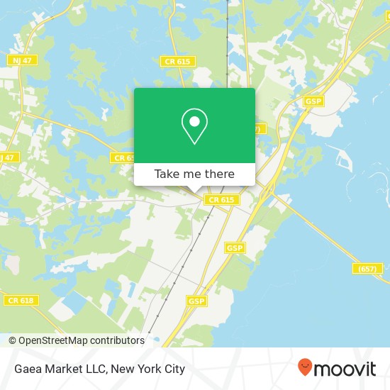 Gaea Market LLC map