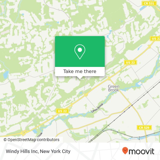 Windy Hills Inc map