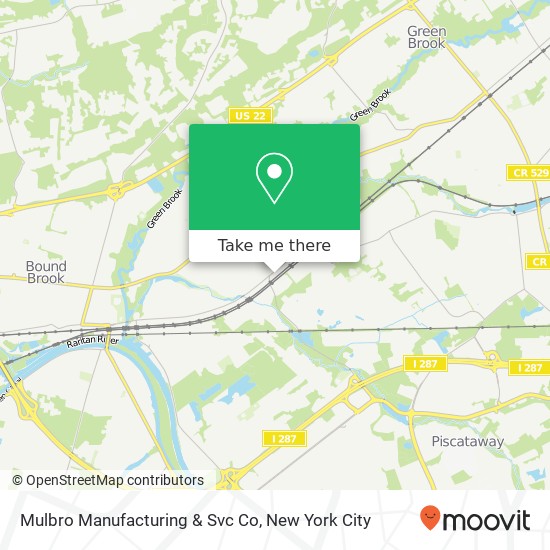 Mulbro Manufacturing & Svc Co map