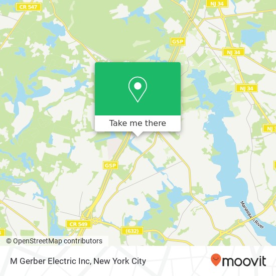 M Gerber Electric Inc map