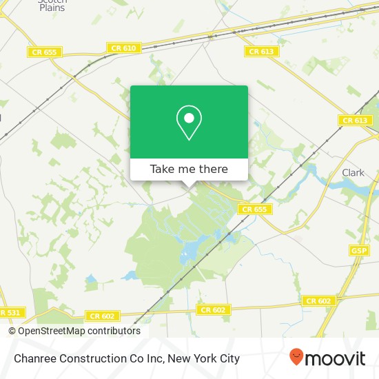 Chanree Construction Co Inc map