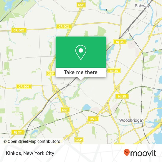 Mapa de Kinkos