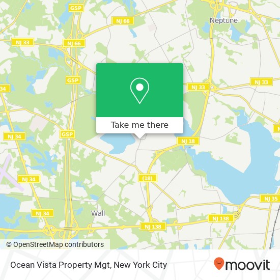 Ocean Vista Property Mgt map