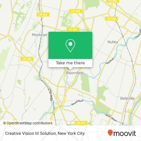 Mapa de Creative Vision III Solution