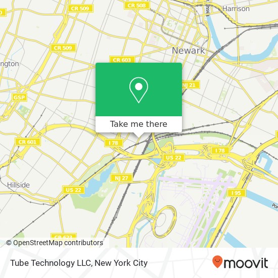 Mapa de Tube Technology LLC